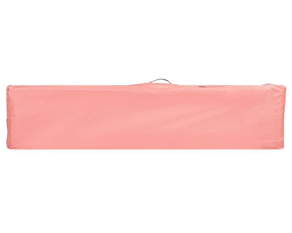 KikkaBoo Tarc de joaca pentru copii Enjoy Pink Panda 2023 cu pliere compactausa mare de acces cu fermoarsaltea pliabila moaleinele si geanta pentru transport incluse