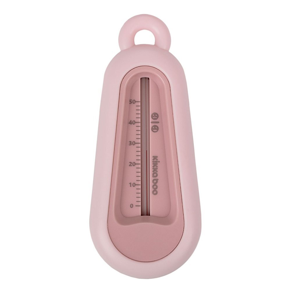KikkaBoo Termometru de baie si camera Drop Pink