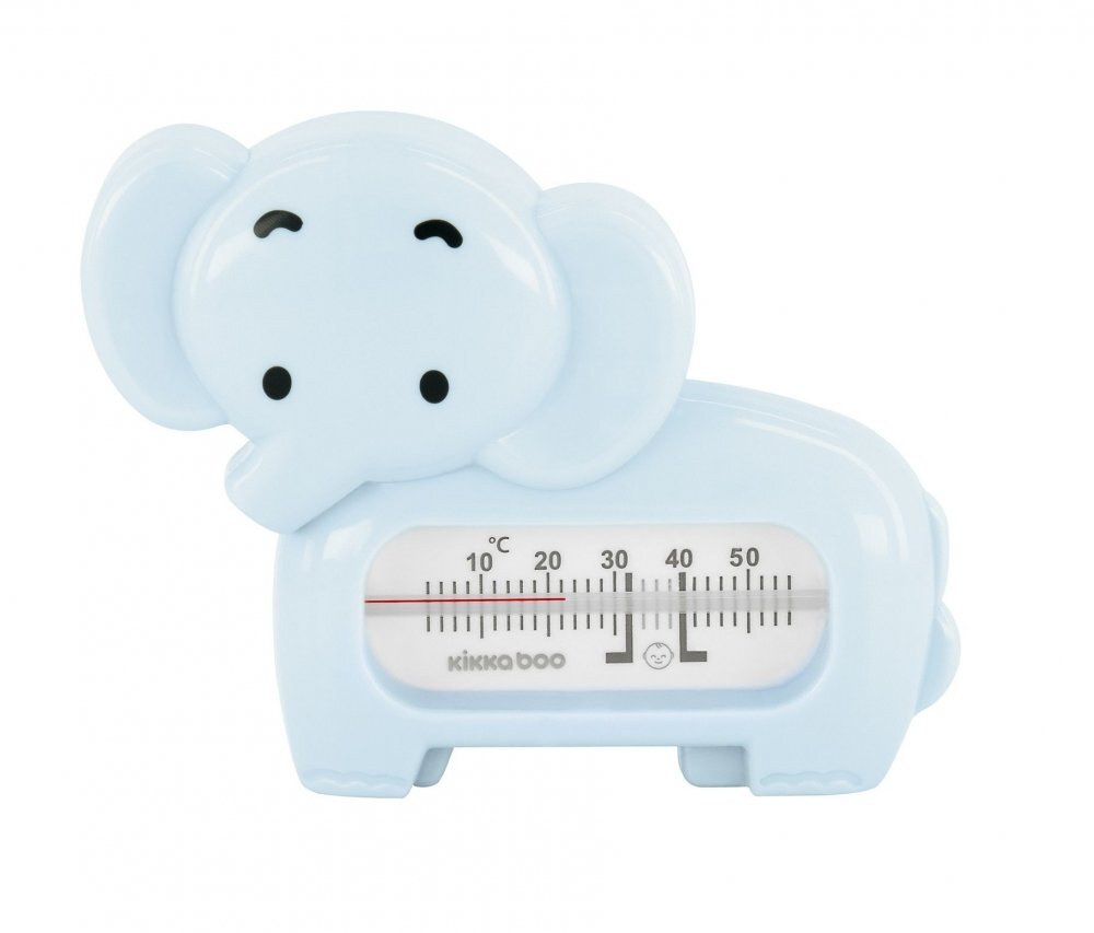 KikkaBoo Termometru de baie si camera Elephant Blue