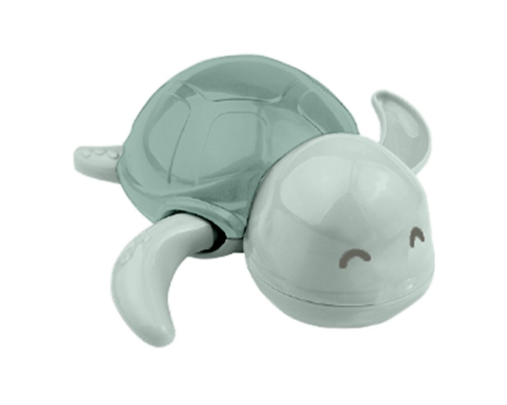 KikkaBoo Termometru de baie si jucarie cu cheita Broscuta Buddy Mint