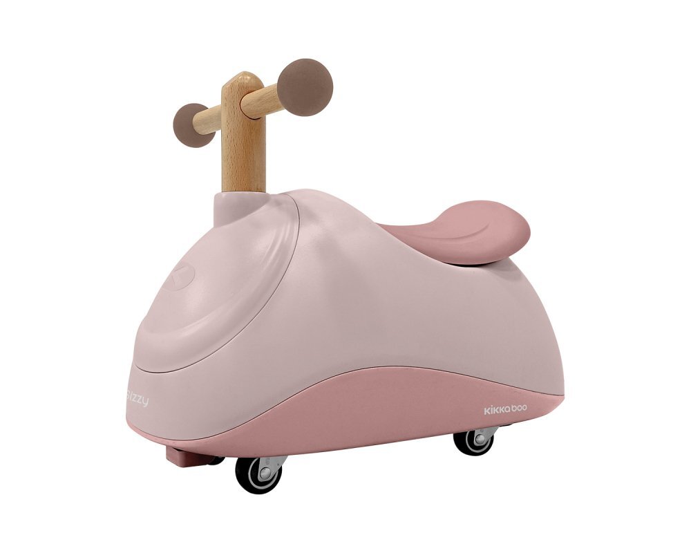 KikkaBoo Vehicul fara pedale pentru copii Ride On Sizzy Pink multidirectionalmanere pentru sustineresezut ergonomic moalesistem de protectie antirasturnareroti pivotante pentru multisuprafetede la 12 luni
