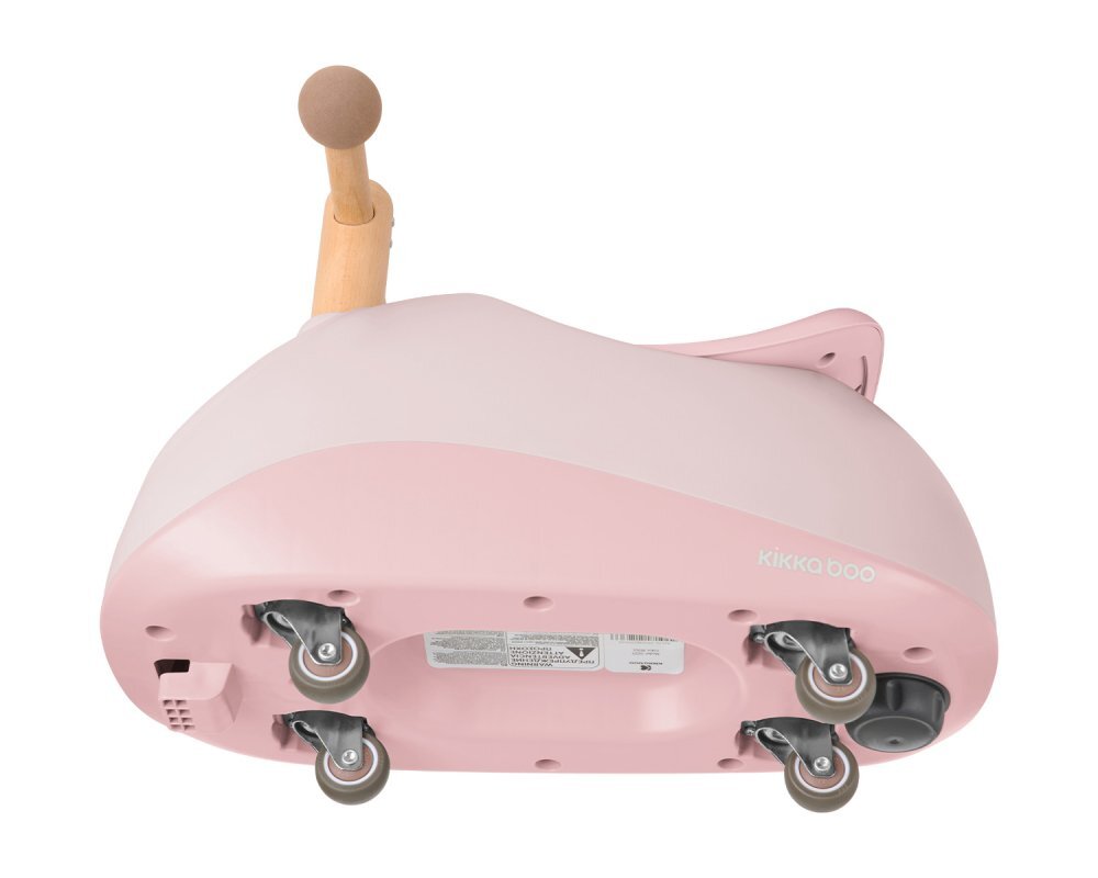 KikkaBoo Vehicul fara pedale pentru copii Ride On Sizzy Pink multidirectionalmanere pentru sustineresezut ergonomic moalesistem de protectie antirasturnareroti pivotante pentru multisuprafetede la 12 luni