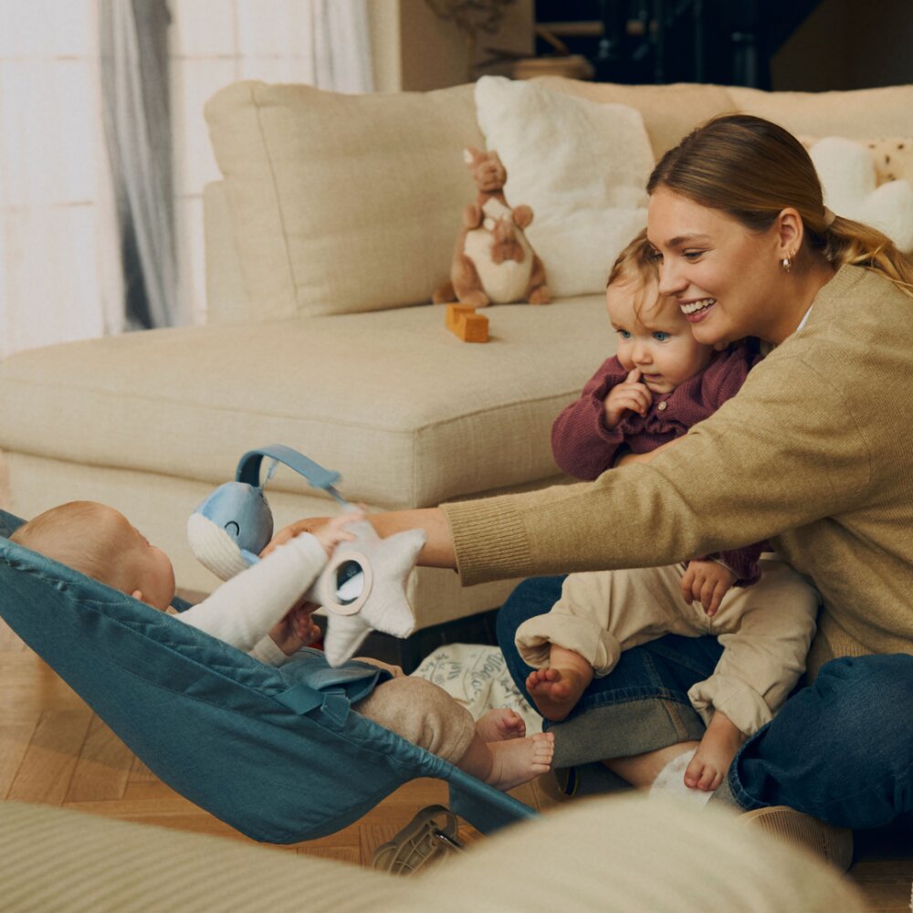 KINDERKRAFT Balansoar pentru bebelusi Mimi Nordic Breeze