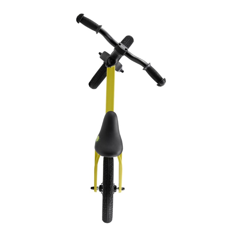 KINDERKRAFT Bicicleta pentru copii Eter Lime fara pedale roti 12 inch scaun ergonomic reglabil greutate admisa 35 kg
