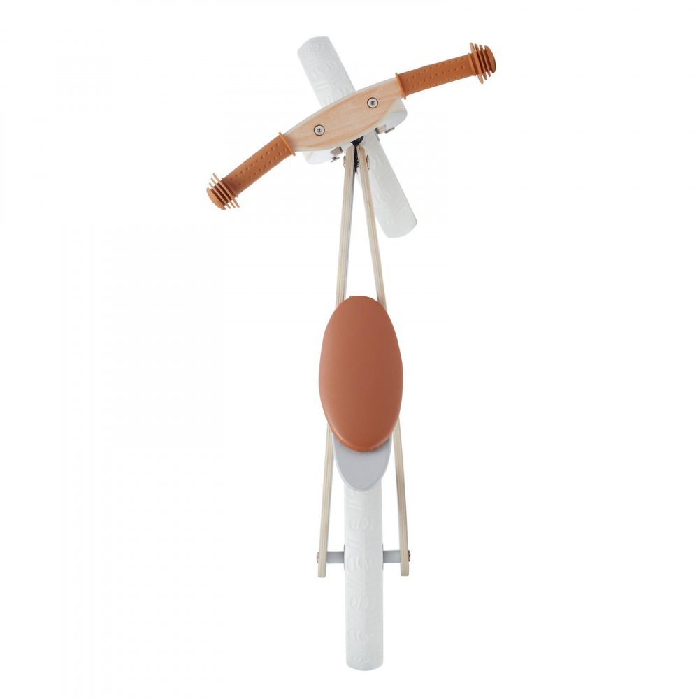 KINDERKRAFT Bicicleta pentru copii Runner Coral din lemn roti 12 inch din spuma EVA greutate admisa 35 kg