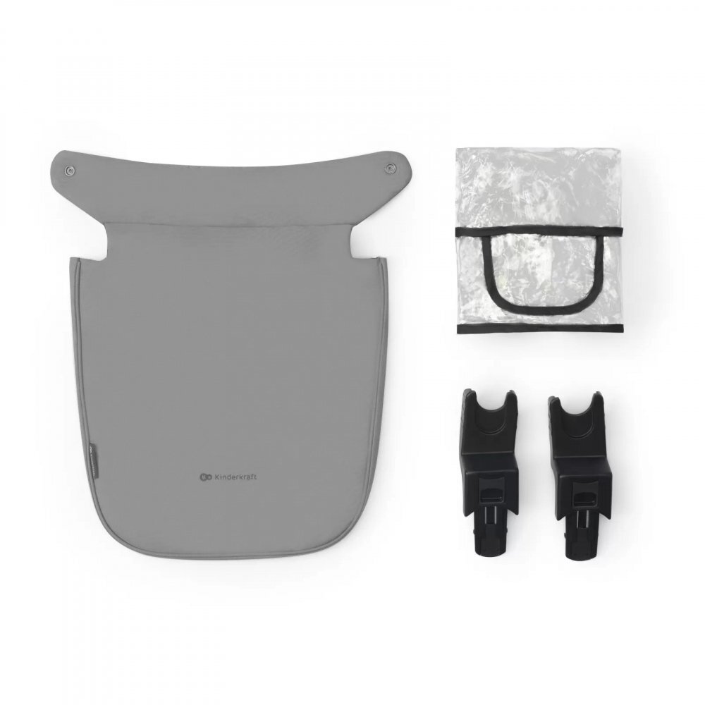 KINDERKRAFT Carucior 3 in 1 Newly moonlight grey