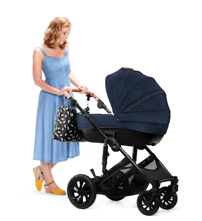 KINDERKRAFT Carucior 3 in 1 Prime Mink Pro Navy i-Size