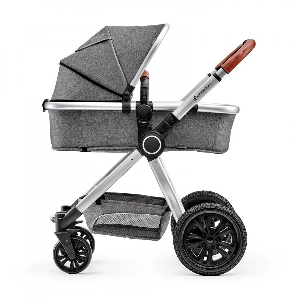 KINDERKRAFT Carucior 3 in 1 Veo grey
