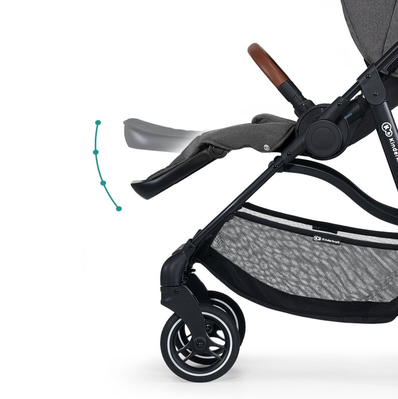 KINDERKRAFT Carucior All Road ash grey