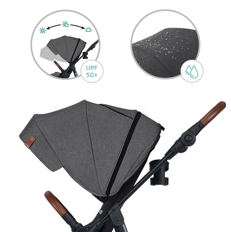 KINDERKRAFT Carucior All Road ash grey