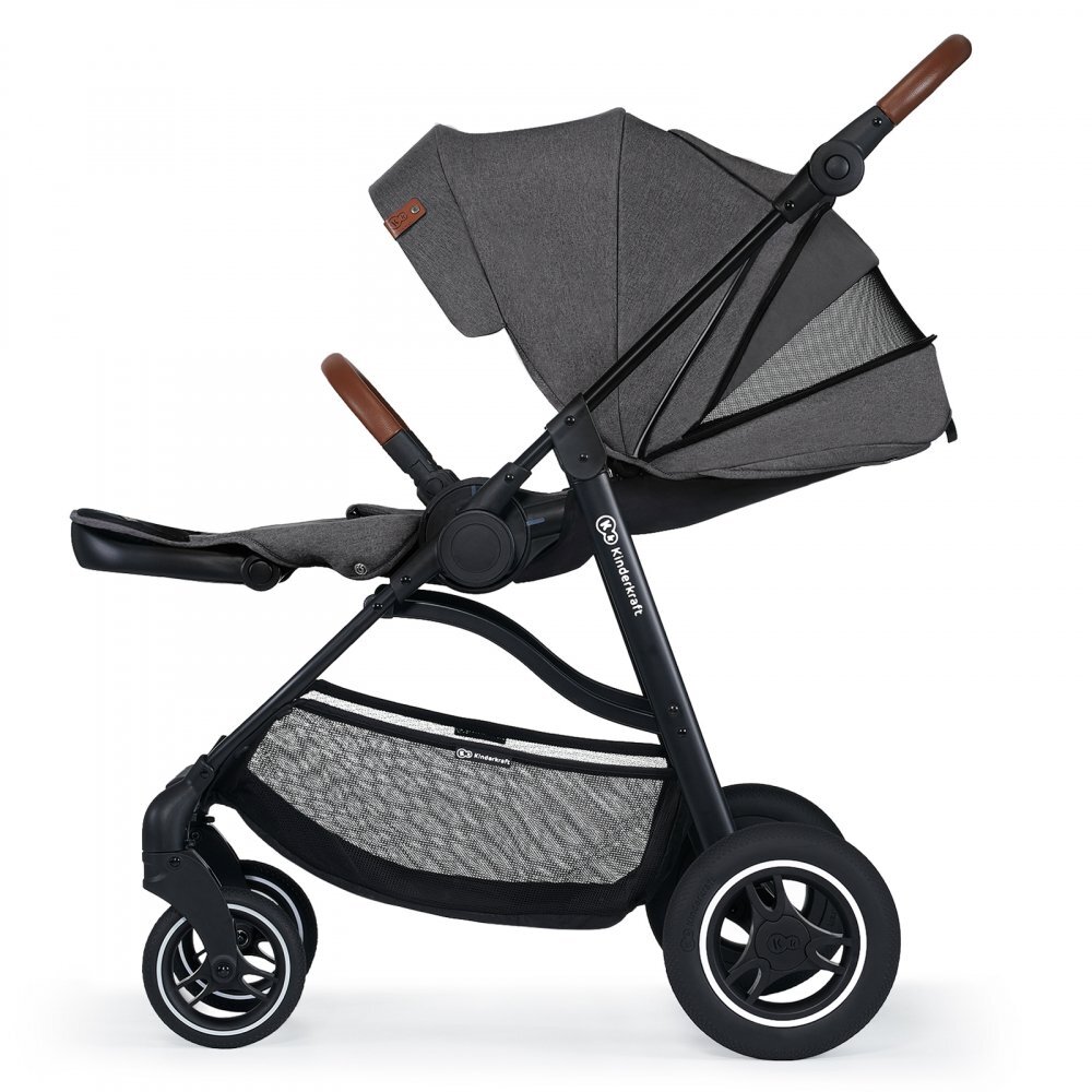 KINDERKRAFT Carucior All Road ash grey