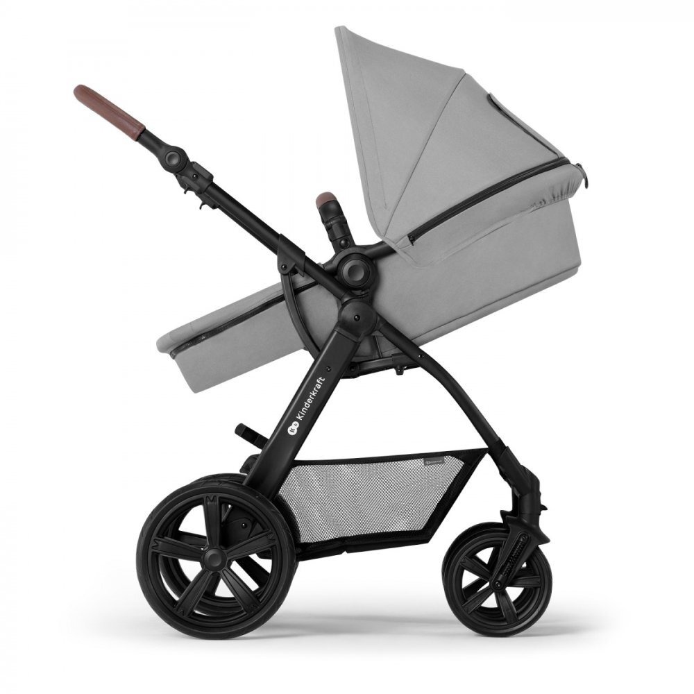 KINDERKRAFT Carucior multifunctional 3 in 1 Moov grey