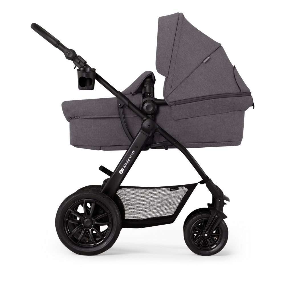 KINDERKRAFT Carucior multifunctional Kinderkaft XMoov 3 in 1 Dark Grey