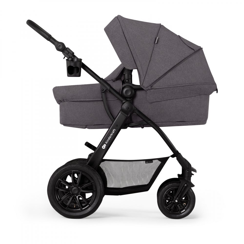 KINDERKRAFT Carucior multifunctional Kinderkaft XMoov 3 in 1 Dark Grey