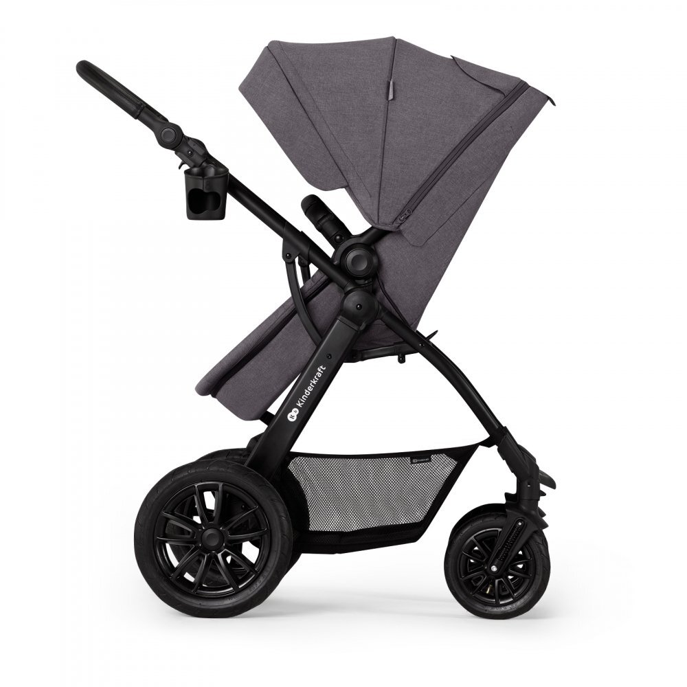 KINDERKRAFT Carucior multifunctional Kinderkaft XMoov 3 in 1 Dark Grey