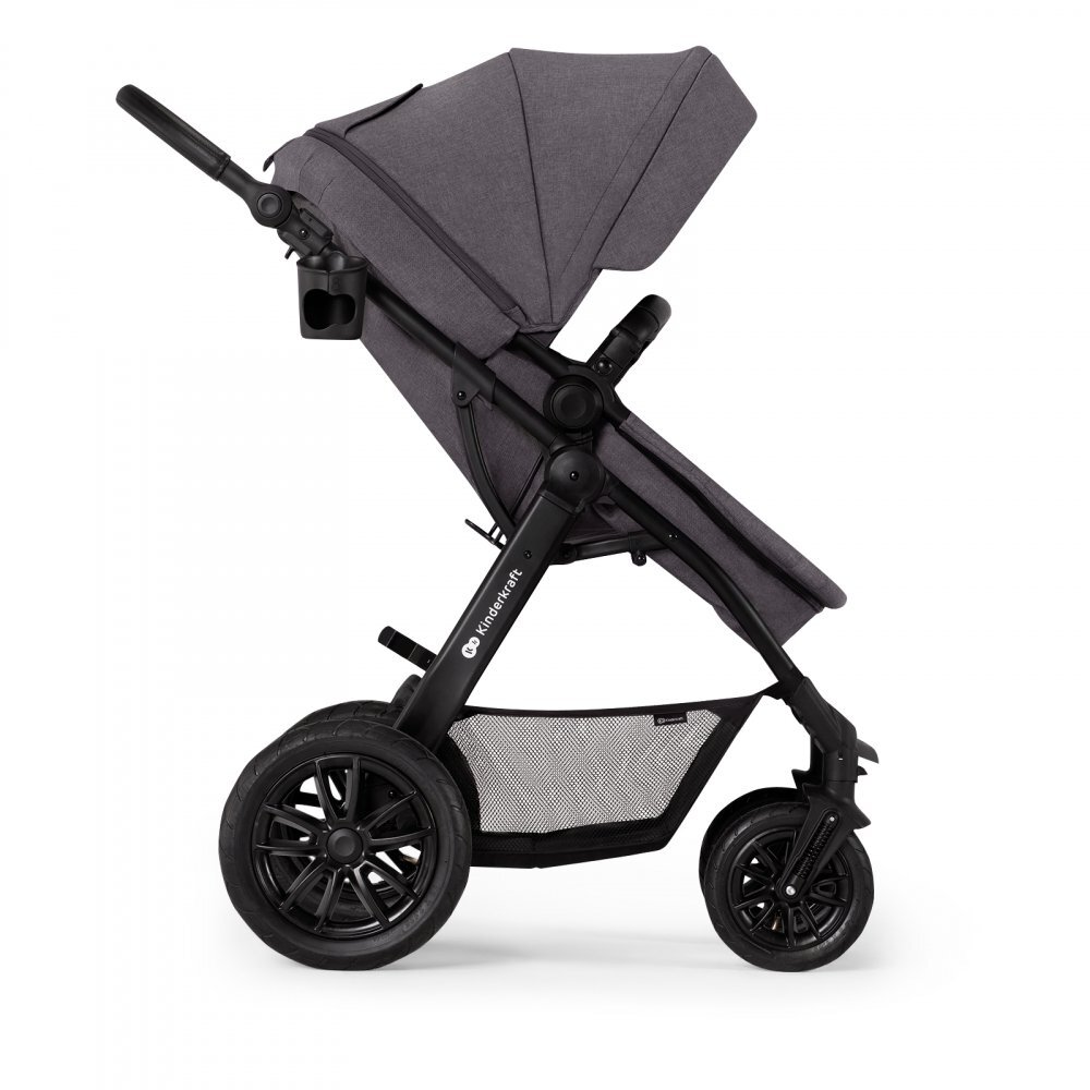 KINDERKRAFT Carucior multifunctional Kinderkaft XMoov 3 in 1 Dark Grey