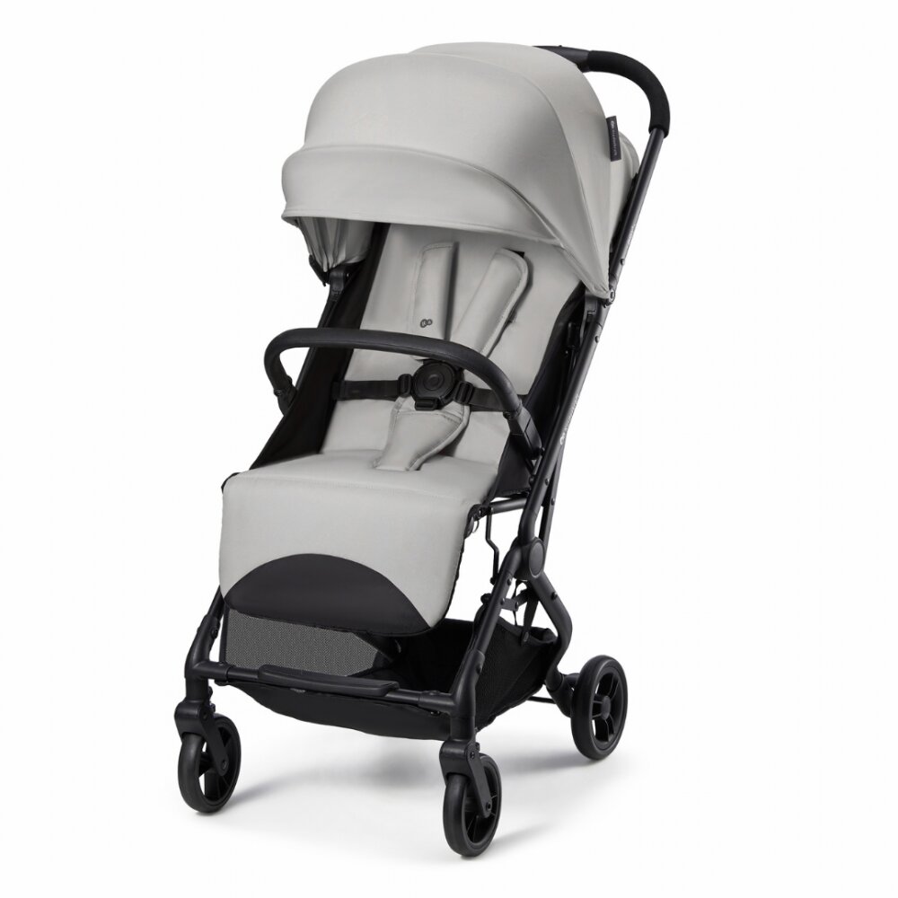 KINDERKRAFT Carucior pentru copii Indy 3 Urban Grey cu spatar si suport pentru picioare reglabile cadru din aluminiu curea de transport greutate admisa 15 kg