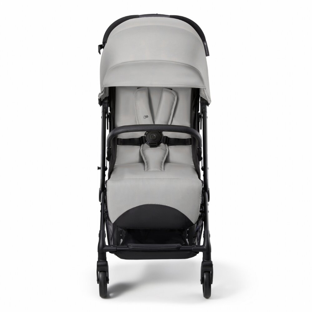 KINDERKRAFT Carucior pentru copii Indy 3 Urban Grey cu spatar si suport pentru picioare reglabile cadru din aluminiu curea de transport greutate admisa 15 kg