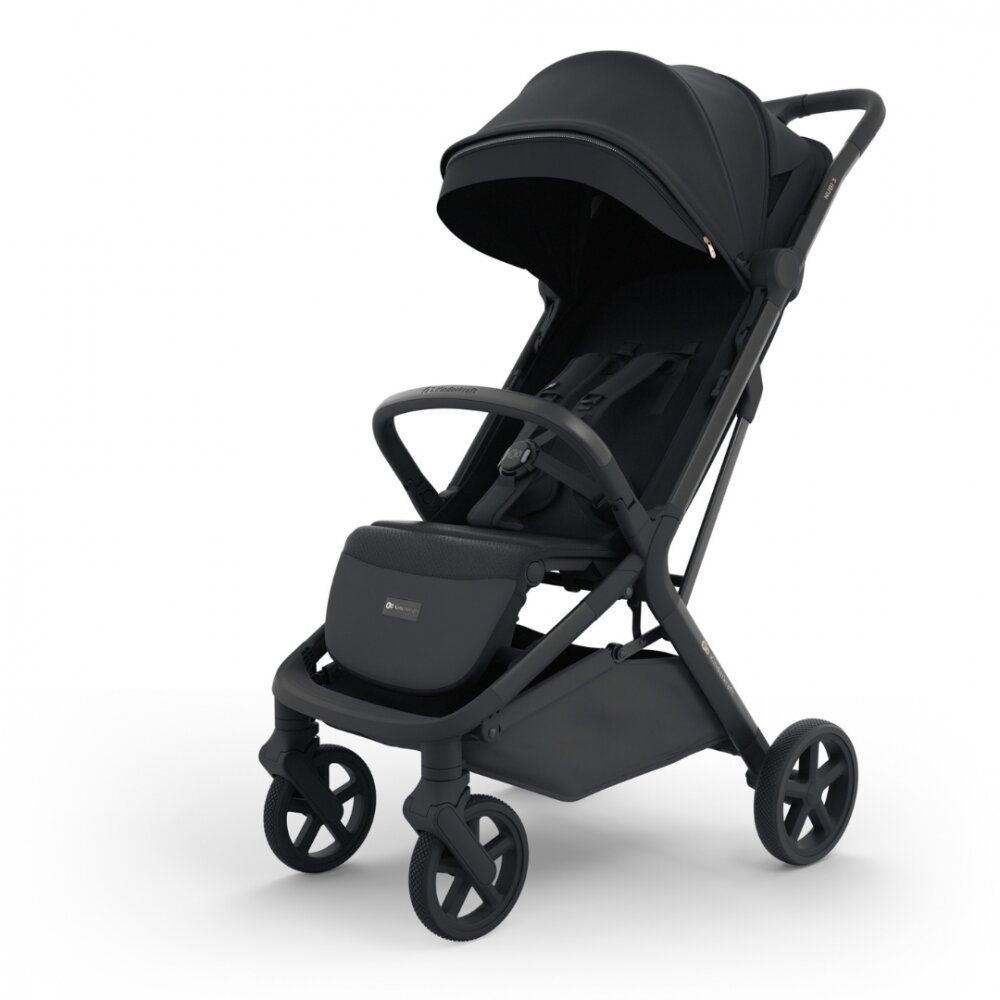 KINDERKRAFT Carucior pentru copii Nubi 3 Midnight Black autopliabil cadru din aluminiu greutate admisa 22 kg accesorii incluse