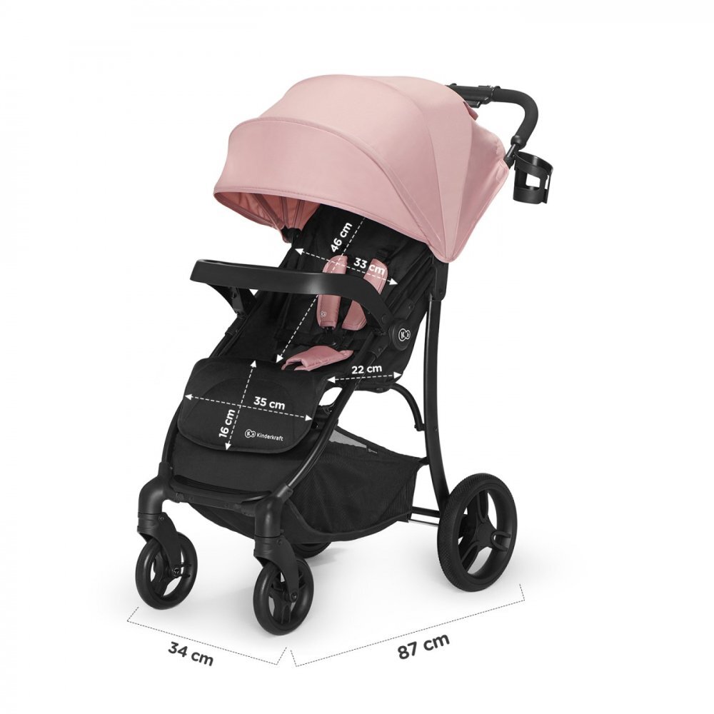 KINDERKRAFT Carucior Sport Cruiser pink