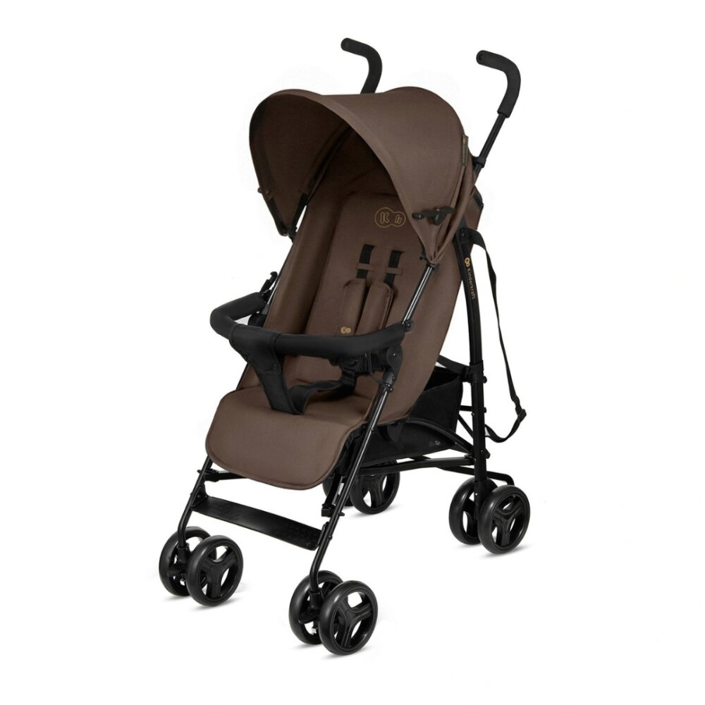 KINDERKRAFT Carucior sport pentru copii Tik Brown tip umbrela spatar reglabil suport reglabil pentru picioare