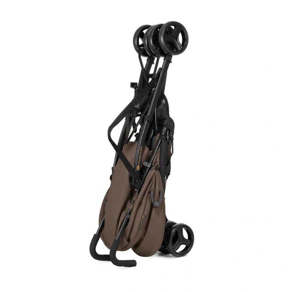KINDERKRAFT Carucior sport pentru copii Tik Brown tip umbrela spatar reglabil suport reglabil pentru picioare