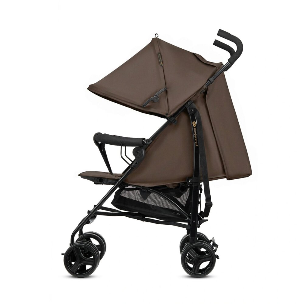 KINDERKRAFT Carucior sport pentru copii Tik Brown tip umbrela spatar reglabil suport reglabil pentru picioare