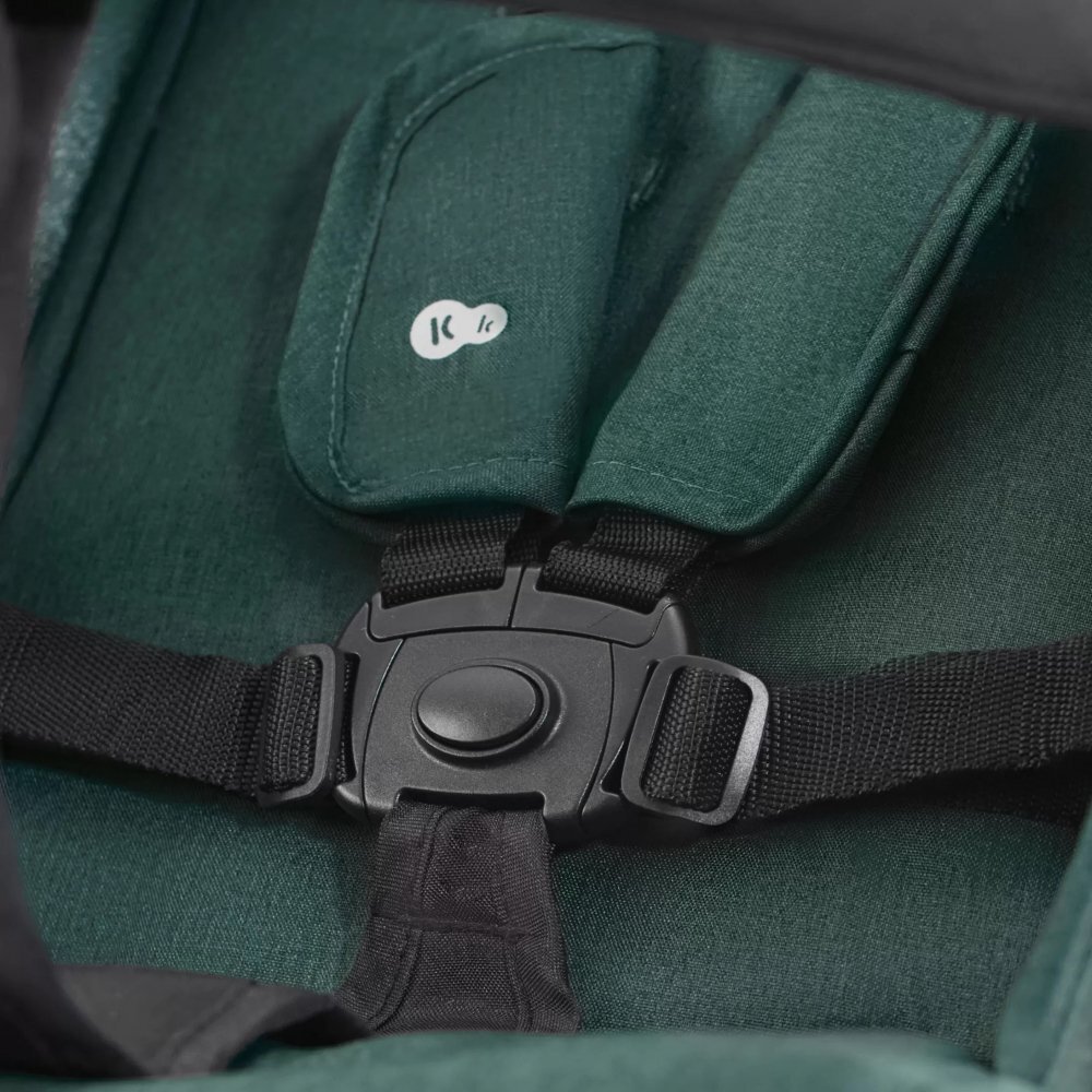 KINDERKRAFT Carucior sport Tik tip umbrela green forest spatar reglabil pozitie somn suport pentru picioare roti din spuma Eva greutate 65 kg