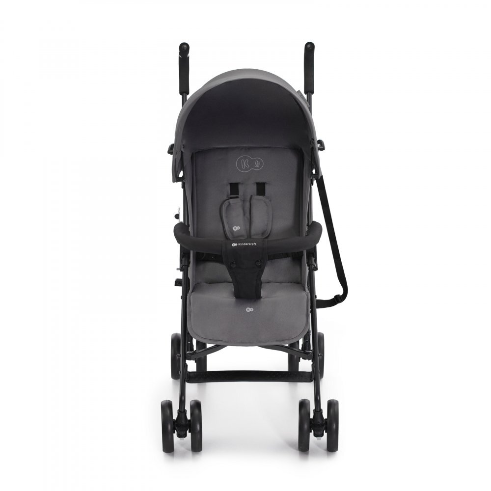 KINDERKRAFT Carucior sport Tik tip umbrela stone grey spatar reglabil pozitie somn suport pentru picioare roti din spuma Eva greutate redusa 65 kg
