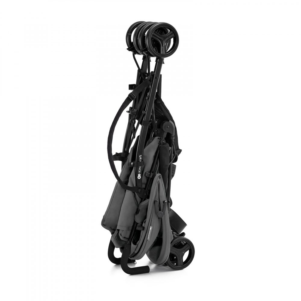 KINDERKRAFT Carucior sport Tik tip umbrela stone grey spatar reglabil pozitie somn suport pentru picioare roti din spuma Eva greutate redusa 65 kg