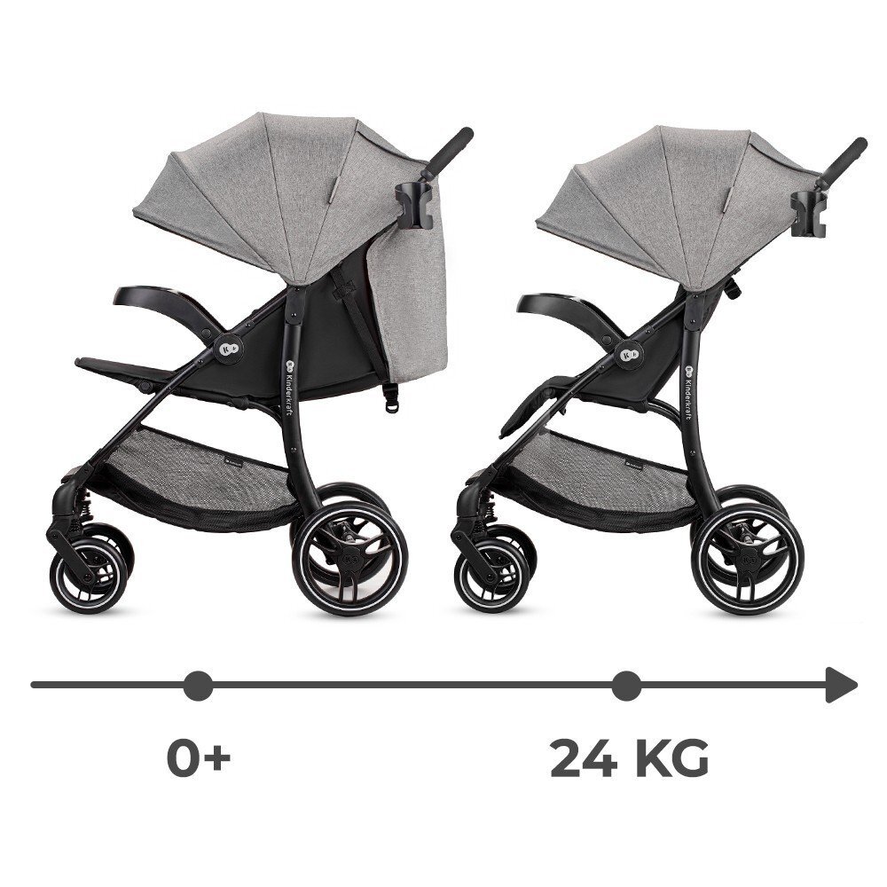 KINDERKRAFT Carucior sport Trig 2 grey