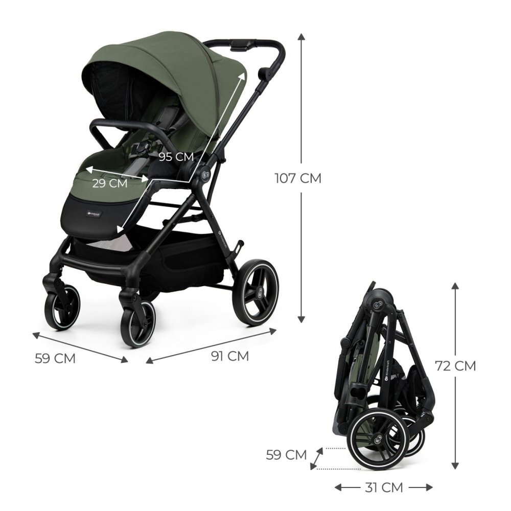 KINDERKRAFT Carucior sport Yoxi green