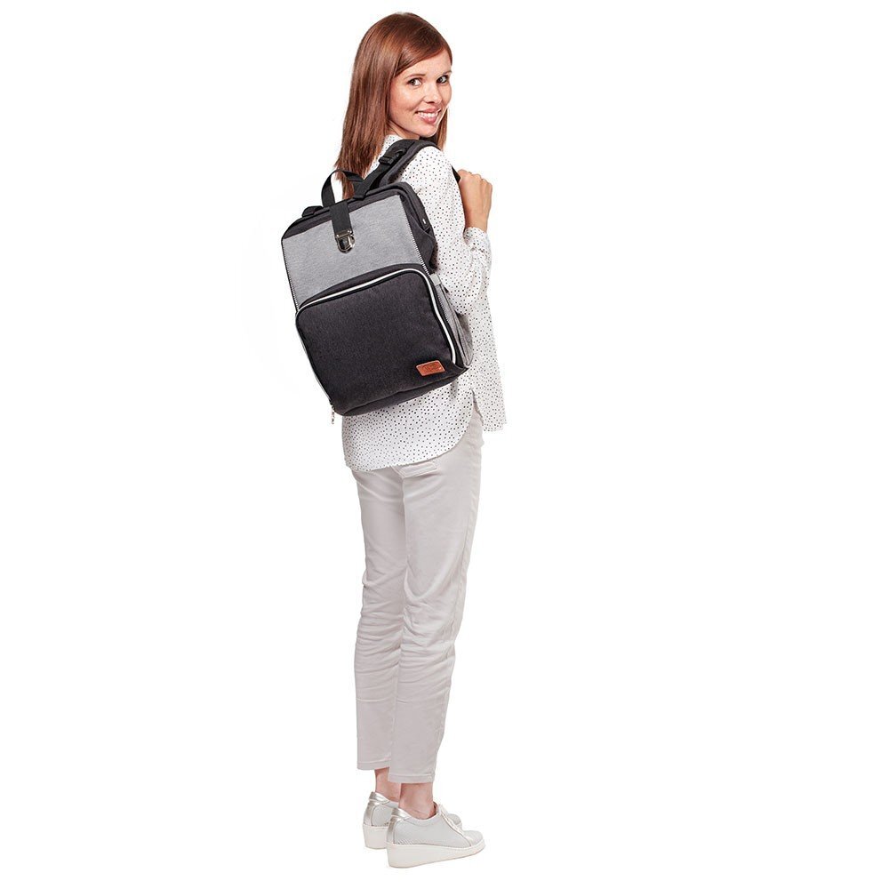KINDERKRAFT Geanta multifunctionala pentru mamici Molly black