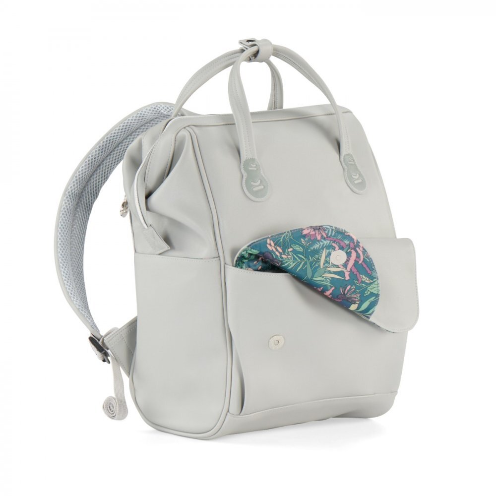 KINDERKRAFT Geanta multifunctionala pentru mamici Treasurepack grey