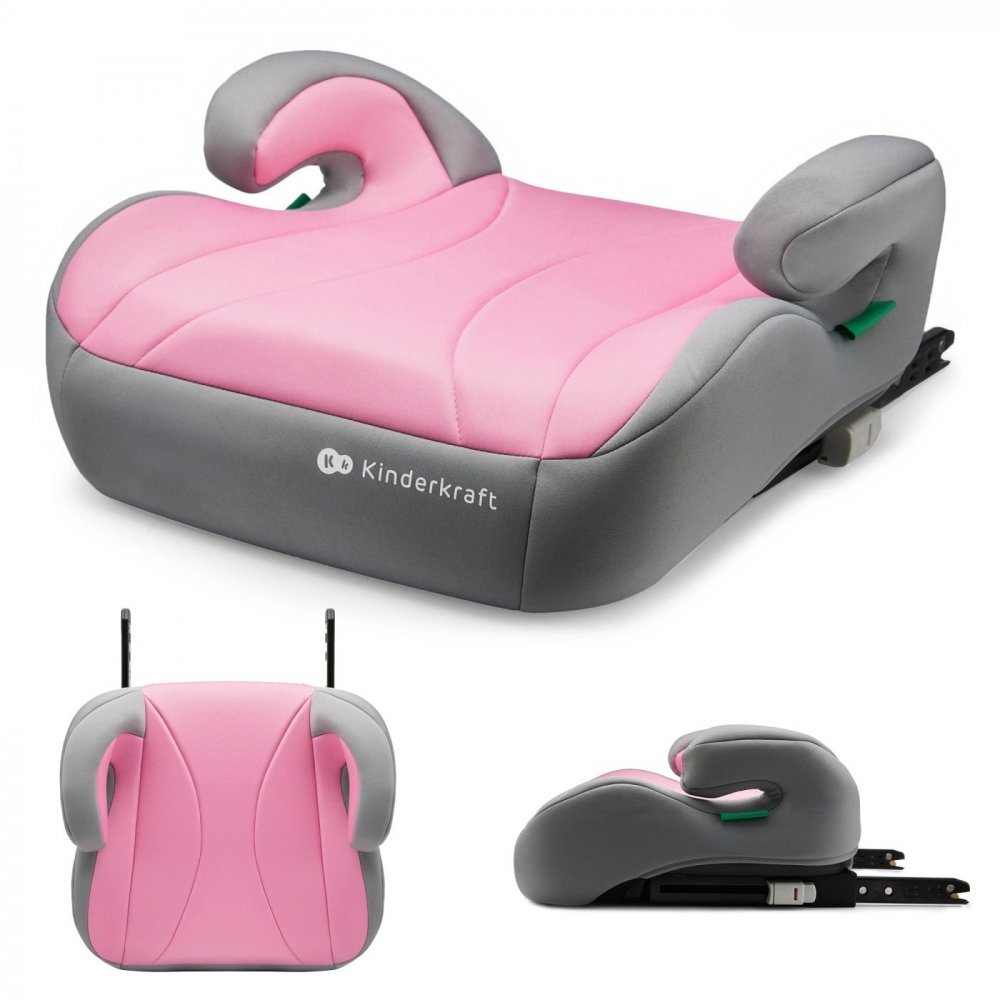 KINDERKRAFT Inaltator auto Boost i-size 135-150 cm rose pink