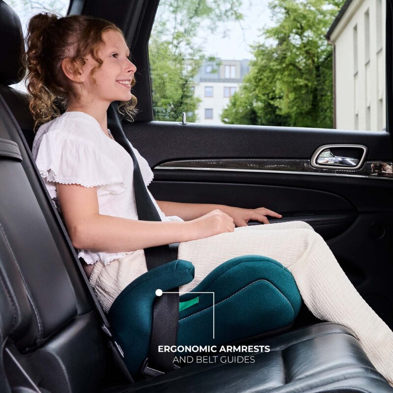 KINDERKRAFT Inaltator auto pentru copii I-Boost 2 Black I-Size 125-150 cm