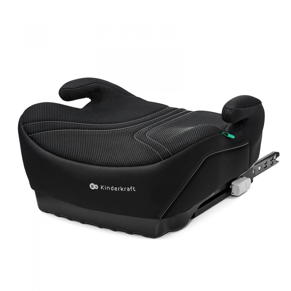 KINDERKRAFT Inaltator auto pentru copii I-Boost 2 Pro Black I-Size cu isofix 125-150 cm