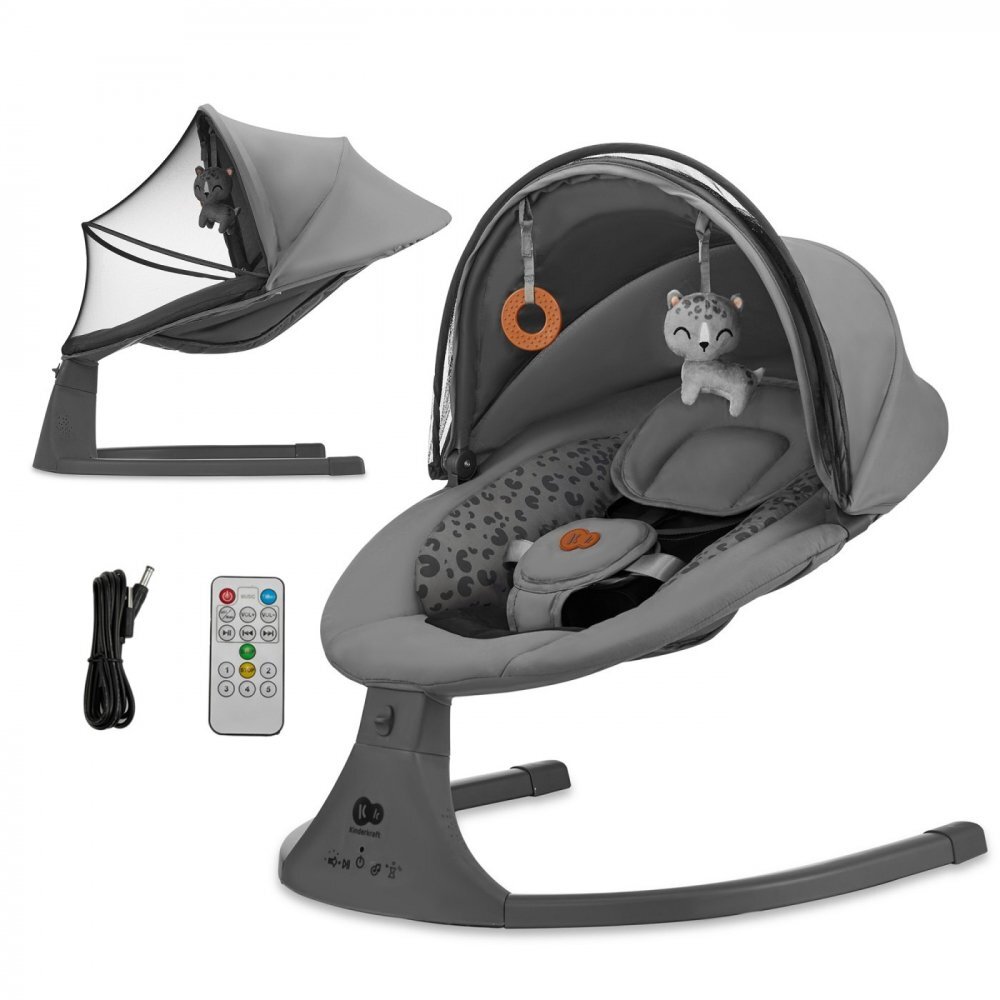 KINDERKRAFT Leagan electric Lumi 2 dark grey