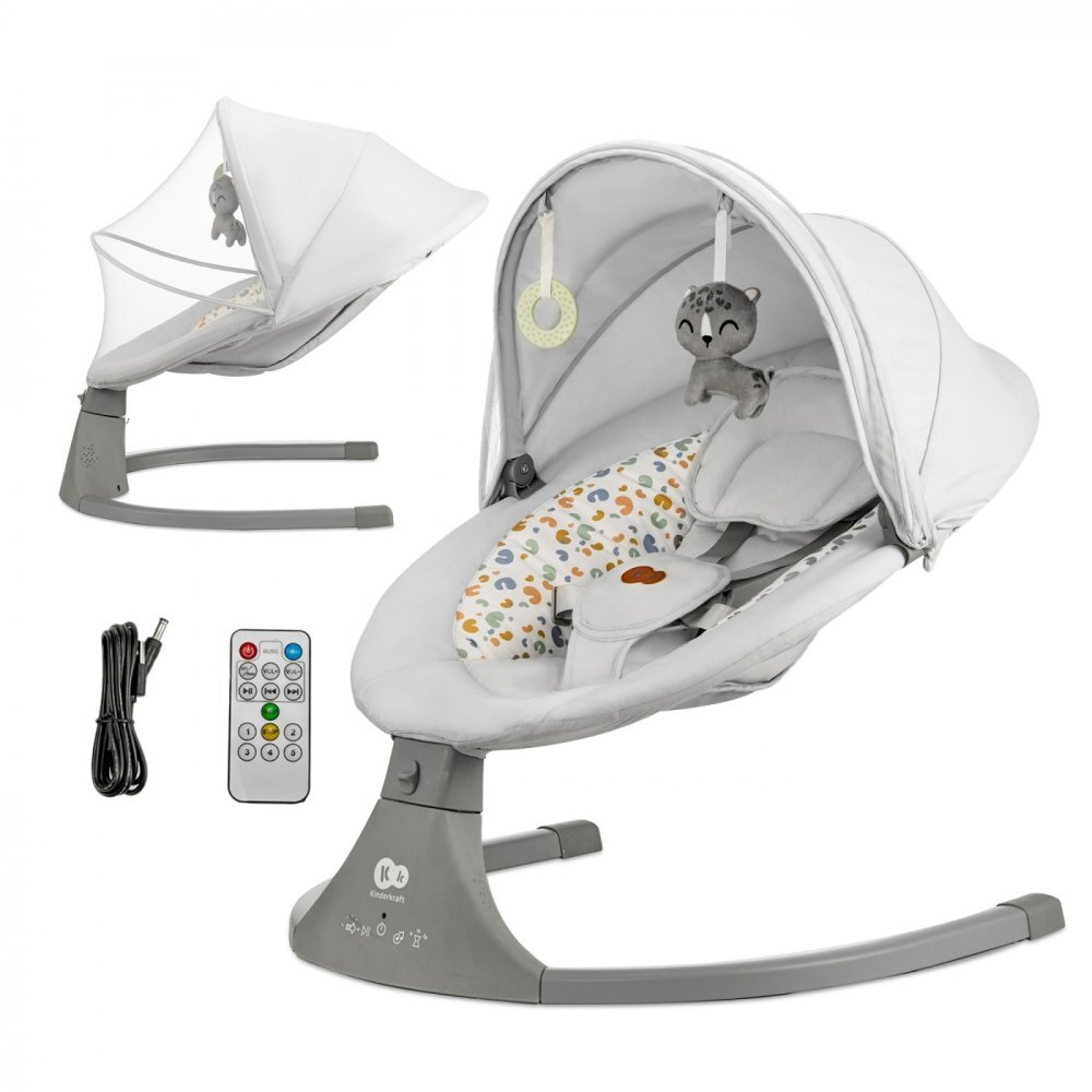 KINDERKRAFT Leagan electric Lumi 2 light grey