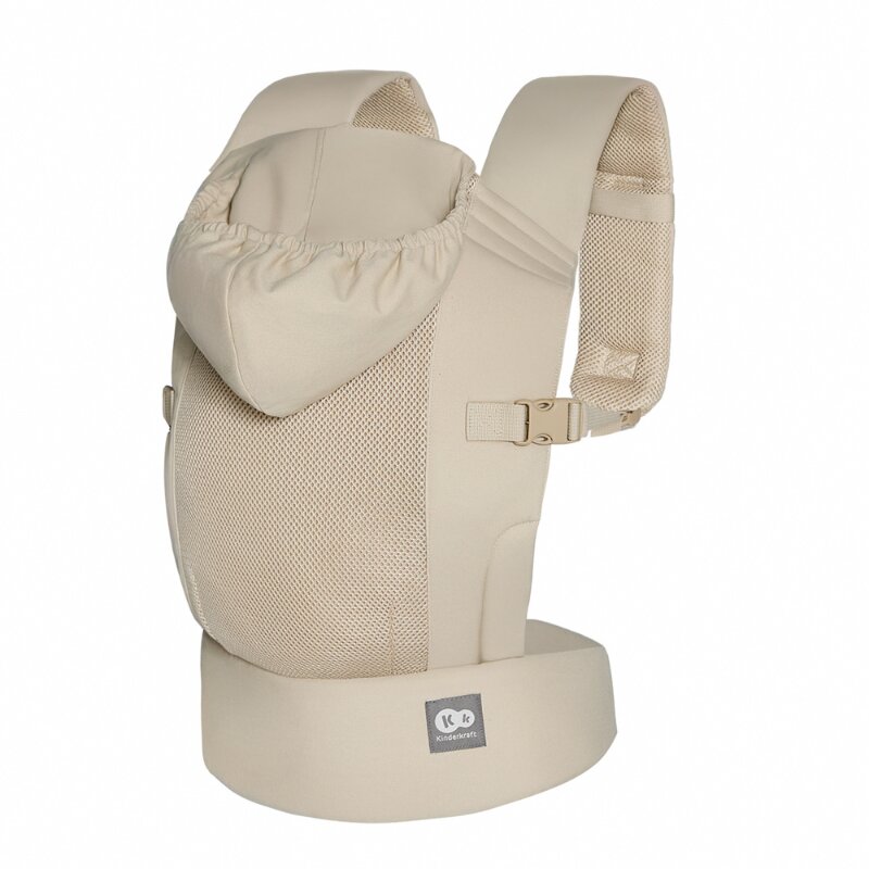 KINDERKRAFT Marsupiu Carrybee Bej cu 2 pozitii de purtare si greutate admisa 20 kg