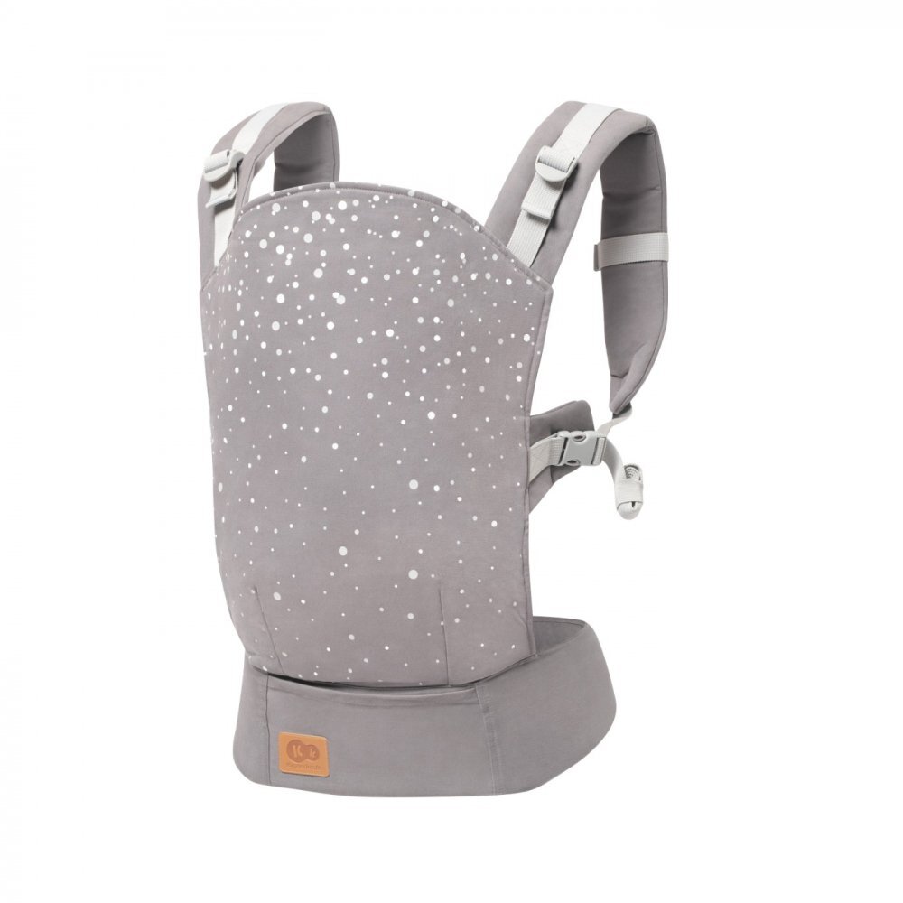 KINDERKRAFT Marsupiu ergonomic Nino pana la 20 kg confetti grey