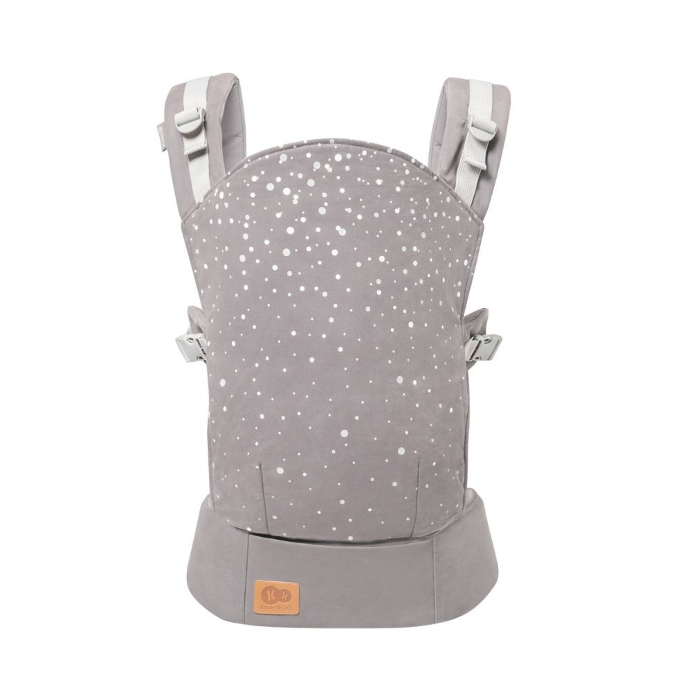 KINDERKRAFT Marsupiu ergonomic Nino pana la 20 kg confetti grey