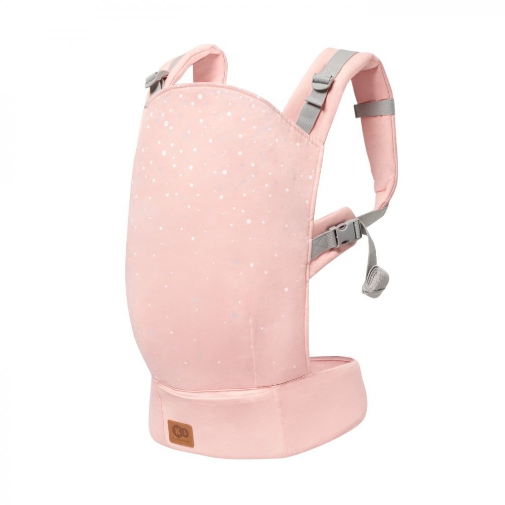KINDERKRAFT Marsupiu ergonomic Nino pana la 20 kg confetti pink