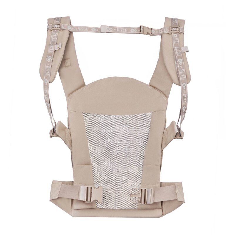KINDERKRAFT Marsupiu ergonomic pentru copii Huggy Bizuu Dune Whisper