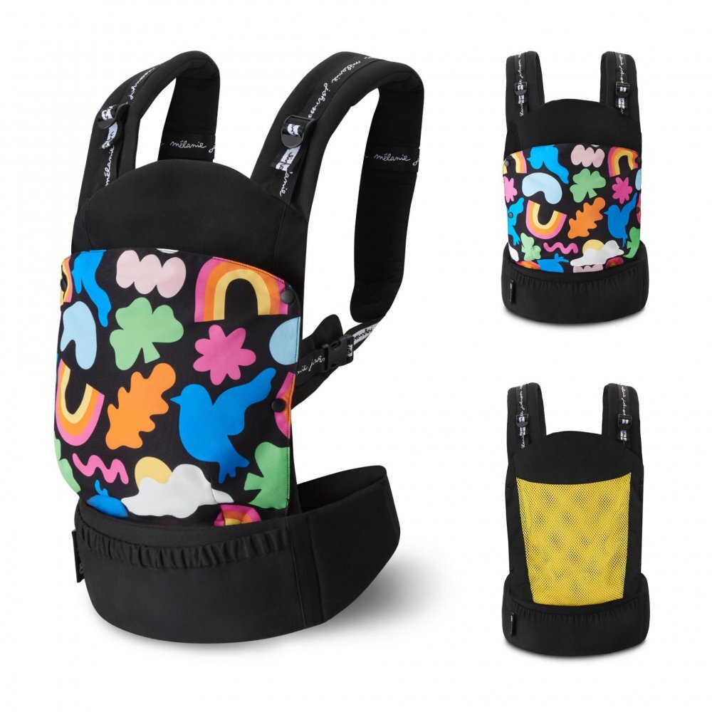 KINDERKRAFT Marsupiu pentru copii Huggy Happy Shapes