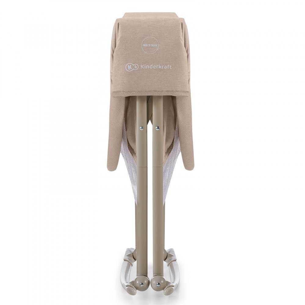 KINDERKRAFT Patut 3 in 1 Lovi beige multifunctional saltea si accesorii incluse