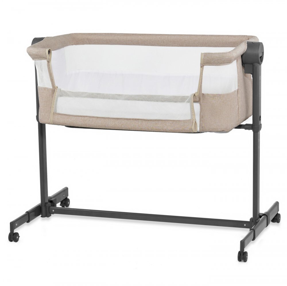 KINDERKRAFT Patut Co Sleeper Bedside Neste Up 2 beige