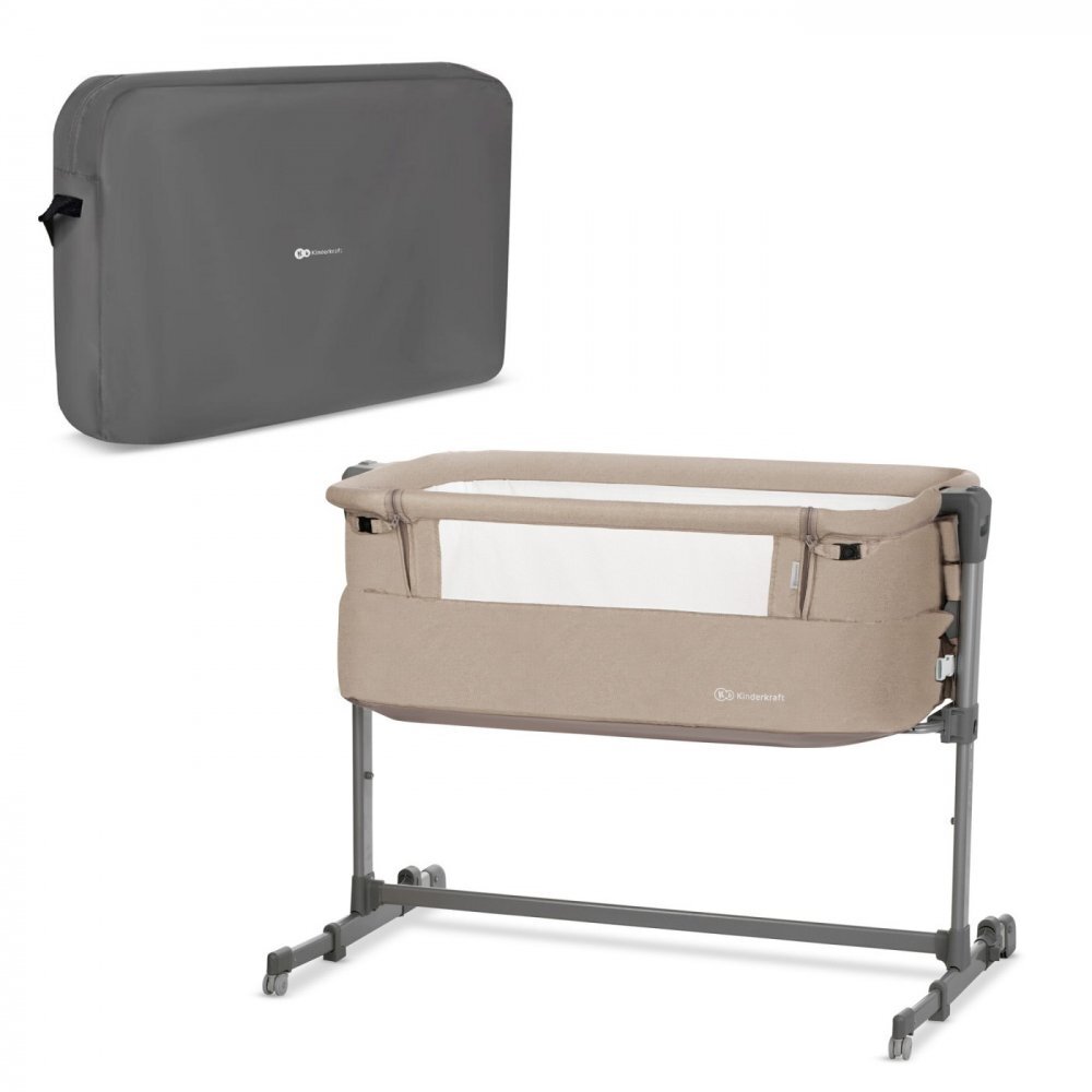 KINDERKRAFT Patut co-sleeper Neste-Up beige melange