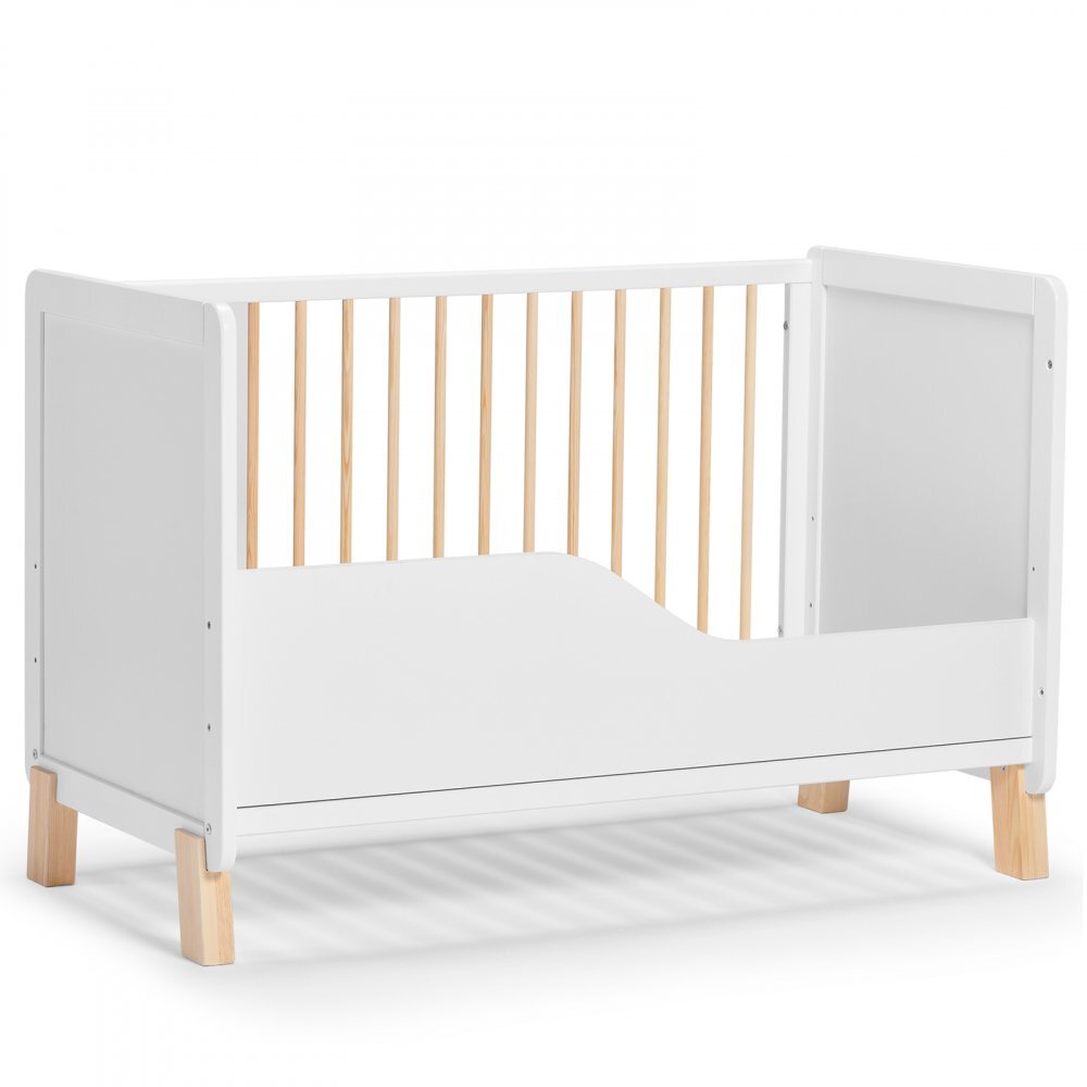 KINDERKRAFT Patut pentru copii Nico 120x60 cm din lemn transformabil somiera reglabila