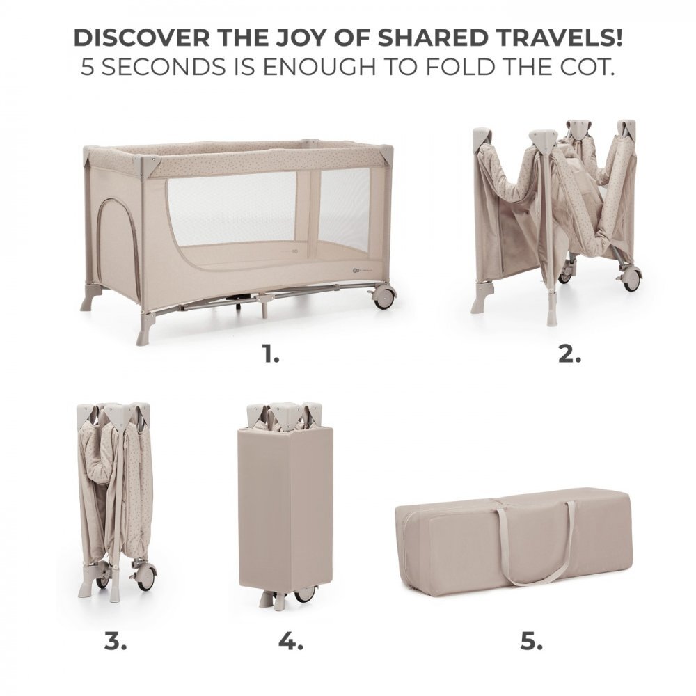 KINDERKRAFT Patut Travel Joy2 beige